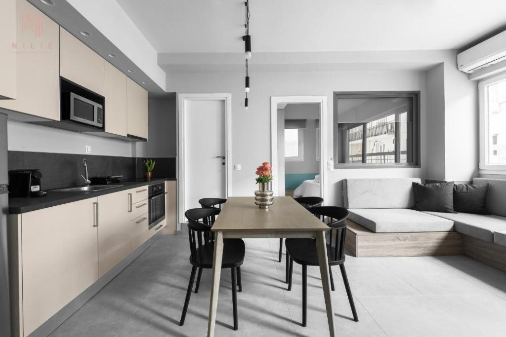Apartamento Big Apple Aprts, Nilie Hospitality Mgmt Tesalónica Exterior foto