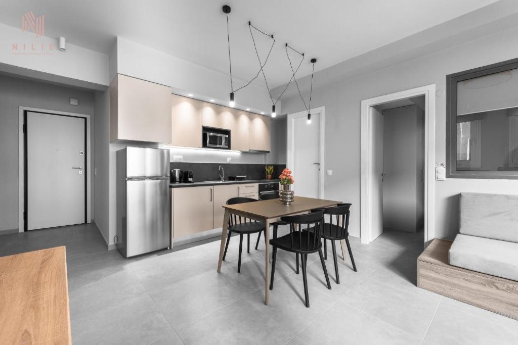Apartamento Big Apple Aprts, Nilie Hospitality Mgmt Tesalónica Exterior foto