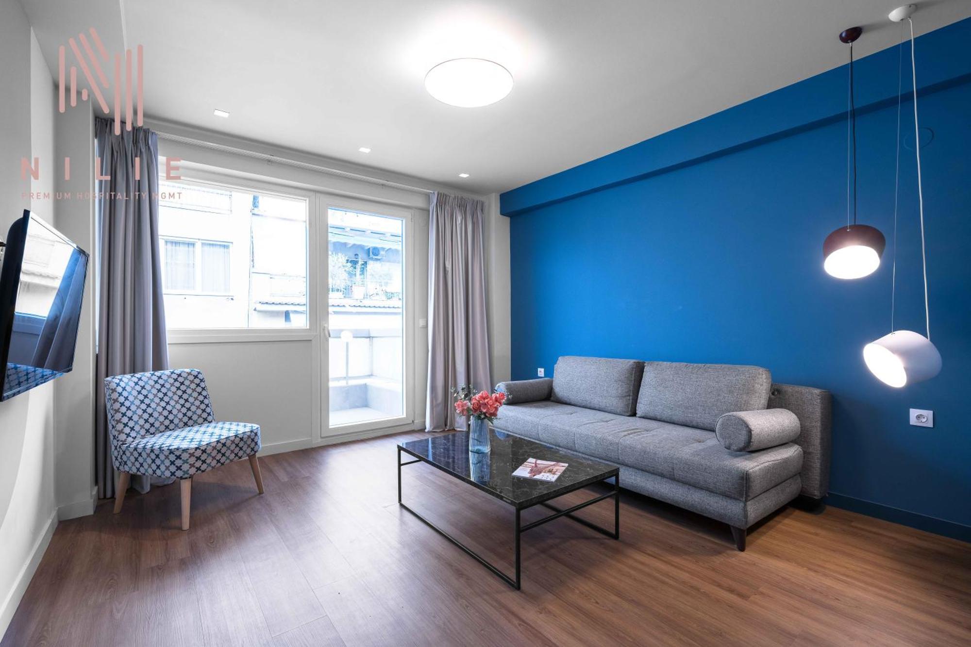Apartamento Big Apple Aprts, Nilie Hospitality Mgmt Tesalónica Exterior foto